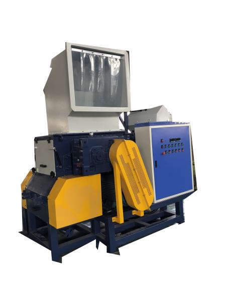 Single Shaft Industrial Plastic Shredder High Output For Waste Lumps Wove Bags