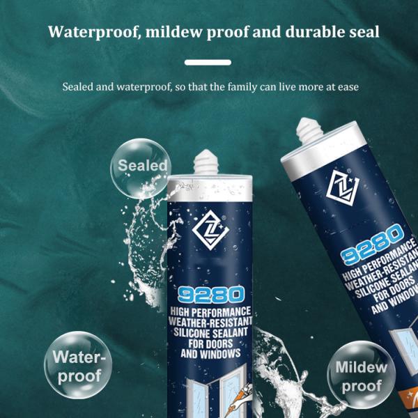 Окно Sealant силикона ясности RTV конструкции водоустойчивые и Sealant двери