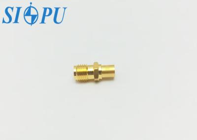 SMA Female to MCX Female RF Coaxial Adapter – Gold Plated