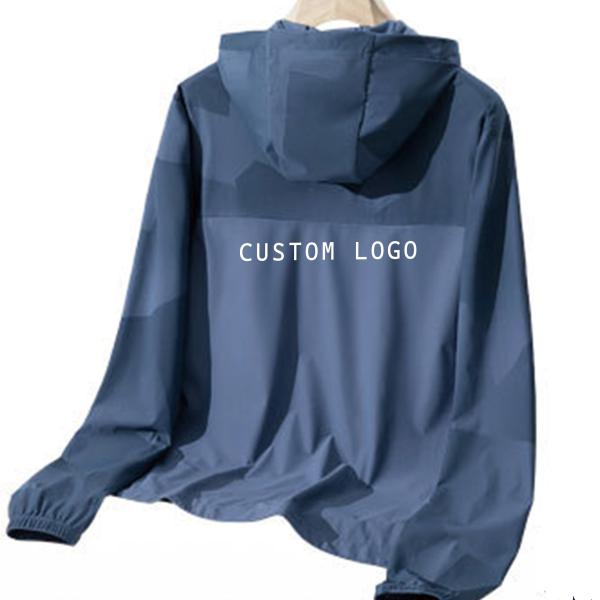 Длинные рукава Ледяной шелк Напечатанный Мужской Рыболовный солнцезащитный костю