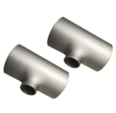 Welding Stainless Steel Tube Tee ASTM Schedule 80 Tee 1.0Mpa