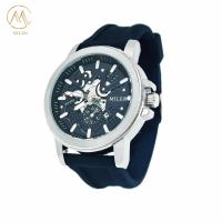 Marque de luxe Sports Montres de poignet bande de silicone Lumière Horloge Calendrier Horloge de poignet