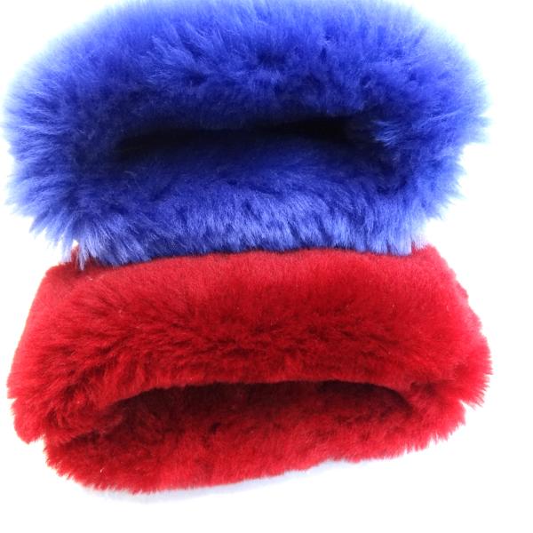 Wholesale Stock Double Face Real Lamb fur Ladies Mitten Spanish Merino Shearling Sheepskin Classic Winter 2018 Mitten
