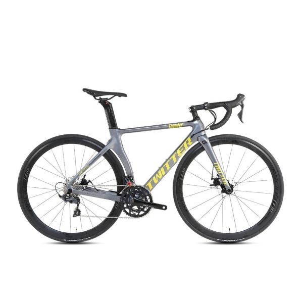 Carbon Fiber Frame Road Bike 22 Speed Bicycle for Men 700c 25c Cycle Aluminum Alloy Fork Material