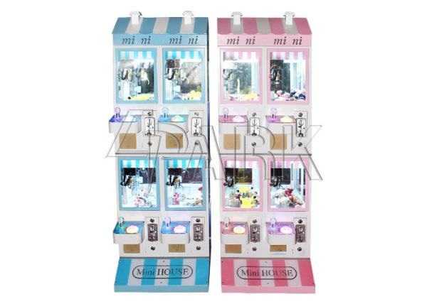 Plush Toy Vending Crane Claw Machine For  Hypermarket 4 Players CE Certificate