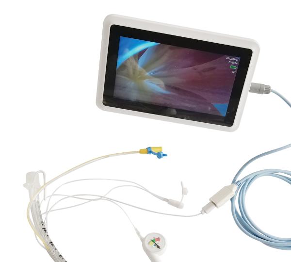 HD visuel Non DEHP Médical ETT Appareils d'intubation avec aspiration OEM ISO