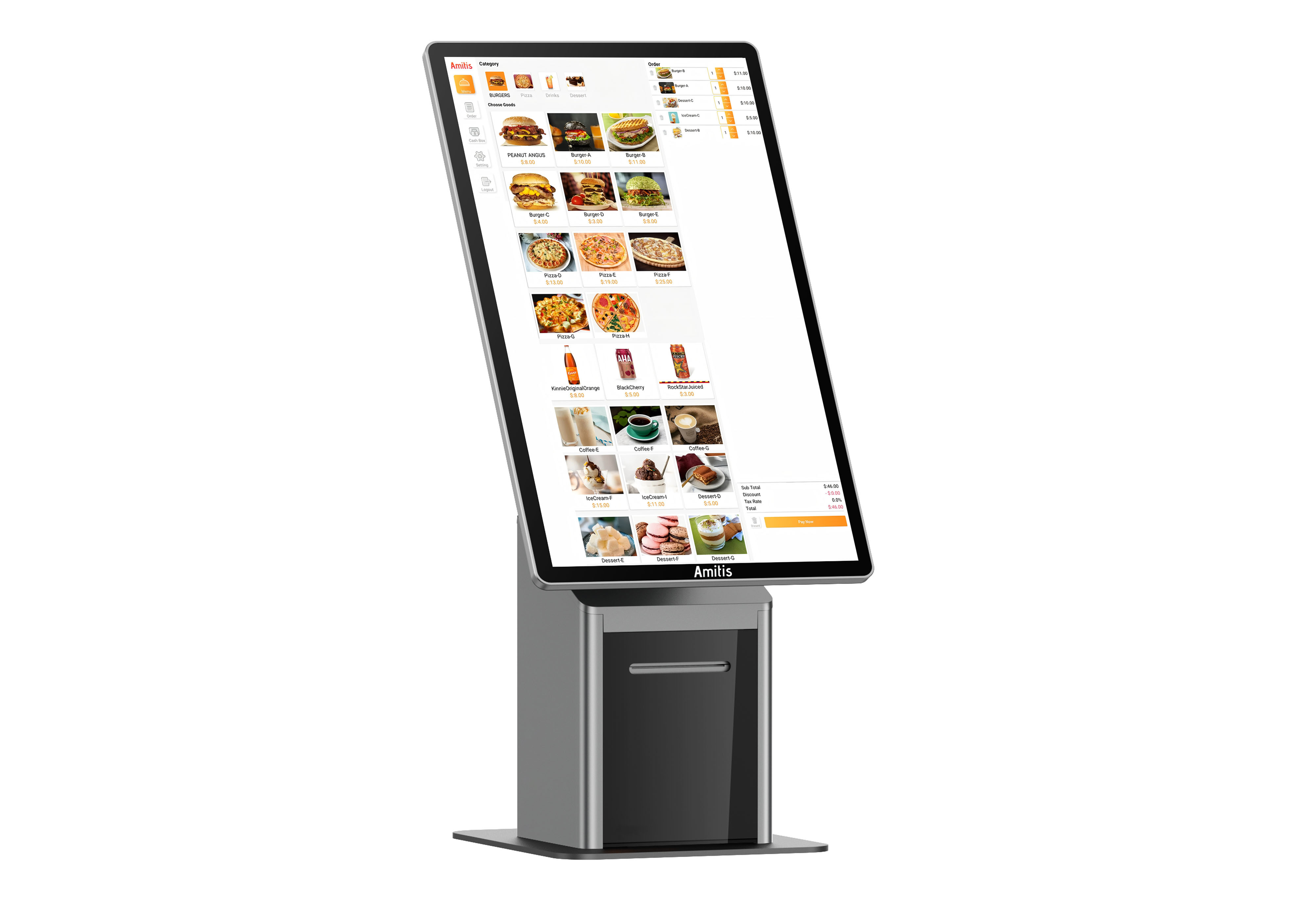 Modular Self Checkout Kiosk Octa Core With Scalable Hardware Integration