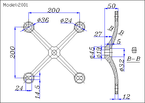 4 Руки Нержавеющая сталь литьевое стекло паутинные арматуры шторные стеновые арматуры полированные / атласные