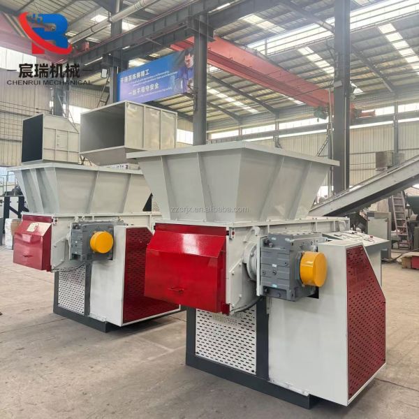 Single Shaft Shredder for Metal Scrap Aluminum Can Copper Wire Steel Drum