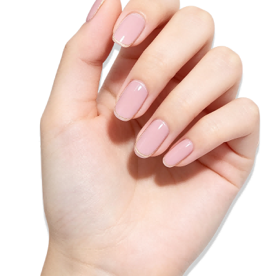 Solid Color Gel Nail Sticker Glossy Salon Nails