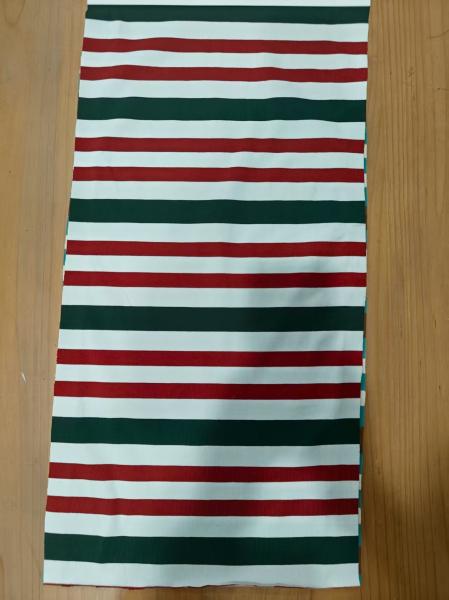 Tejido de punto a rayas cómodo, transpirable y elegante para camisa de polo