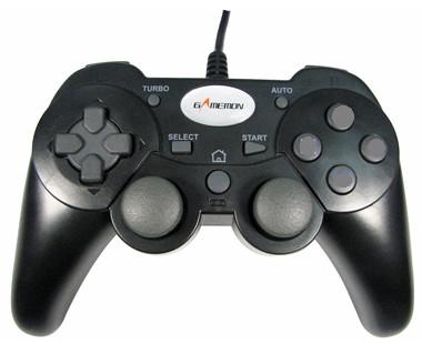 Controlador sem fio análogo duplo Gamemon Directinput/Xinput 2.4G 3 do jogo de Gamepad USB