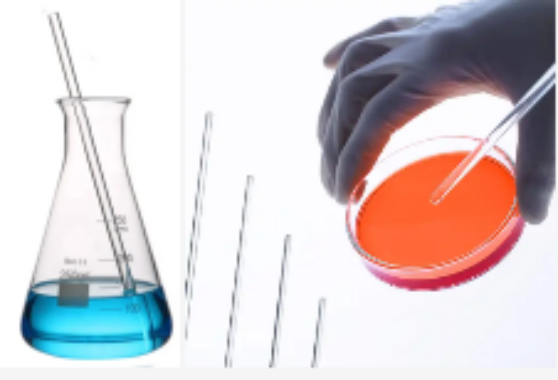 Two Ends Round Laboratory Clear Glassware Glass Stirring Rod Price