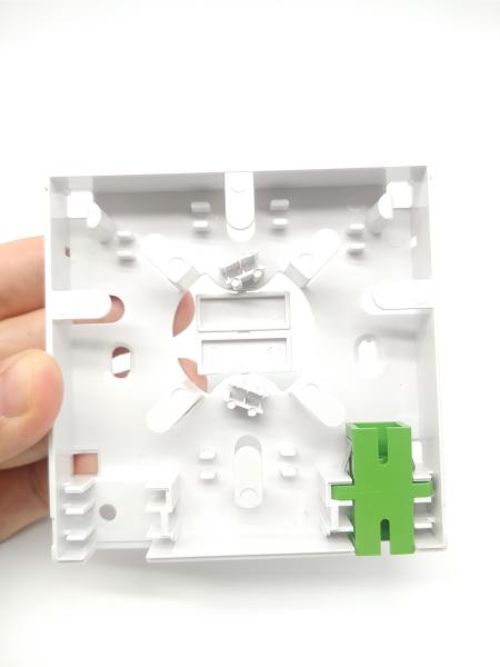 2 Port Ftth Fiber Optic Termination Box SC/APC Adapter Fiber Termination Boxes