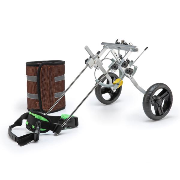 Pet Dog Wheelchair For Back Legs Folding Lightweight Wheelchair for Disabled Dogs