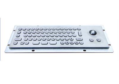 Teclado industrial do quiosque pequeno compacto customizável com Trackball óptico