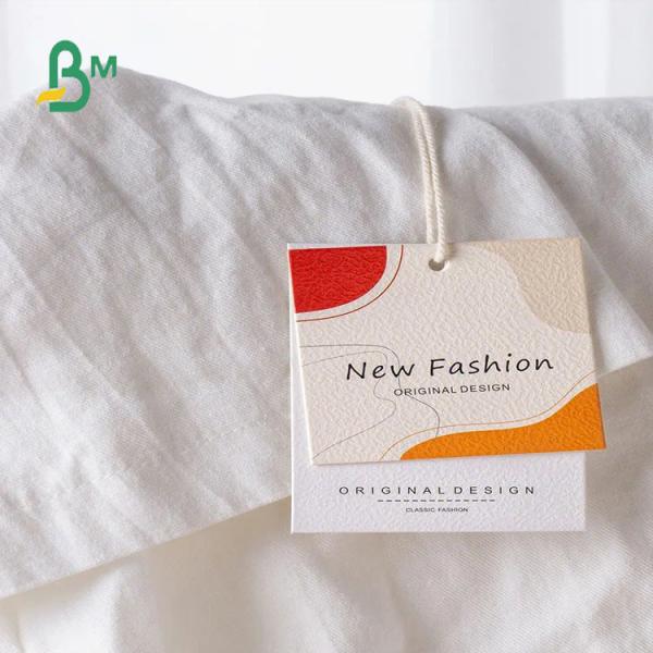 Flat Surface 230gsm 250gsm Water Absorbent Paper for Clothing Tags