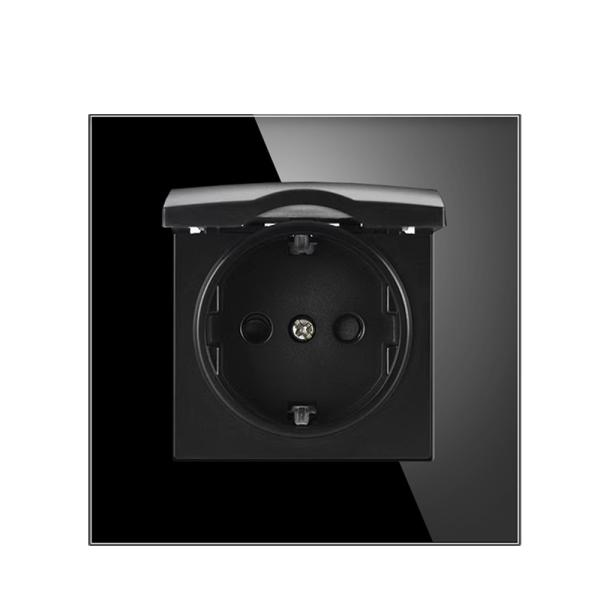 Waterproof Electrical Switch Socket for Wall Installation European standard