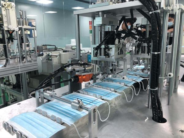 Precise Type Automatic Medical 3 Ply Face Mask Body Making Machine