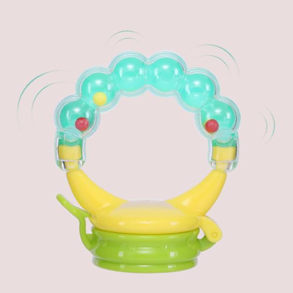 Nitrosamine Free PP Silicone Pacifier Holder resh Baby Fruit Food Feeder