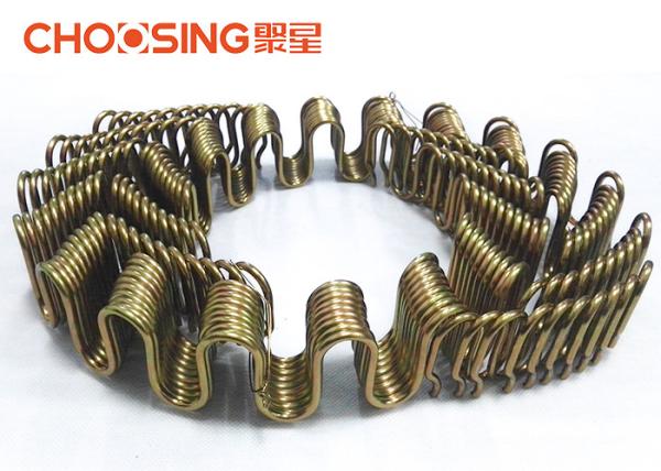 4.0mm Silver Zig Zag Sofa Springs S Shape High Carbon Steel Wire Durable