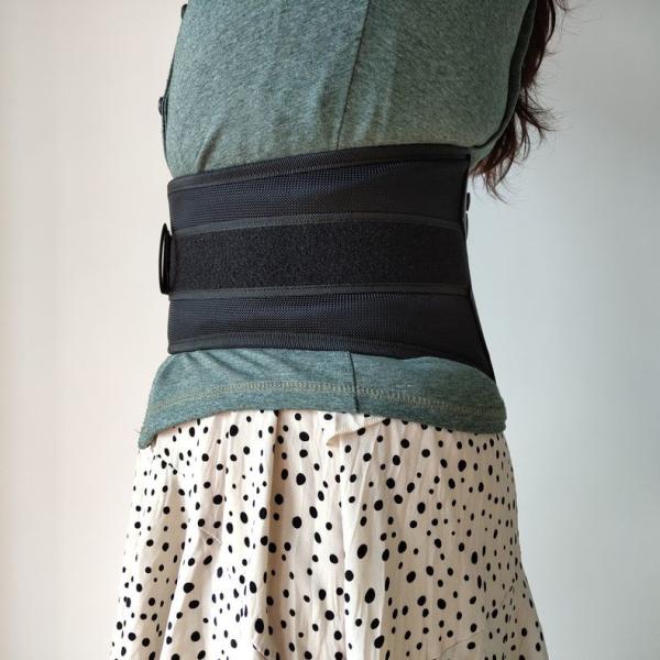 Pull Cable Lumbar Support Belt | Tourmaline Self Heating Waist Brace For Back Pain Relief