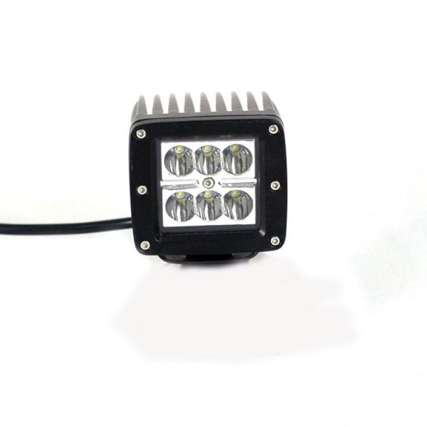 Aluminum Cube LED Offroad Lights 4 Inch Stainless Steel Bracket Material