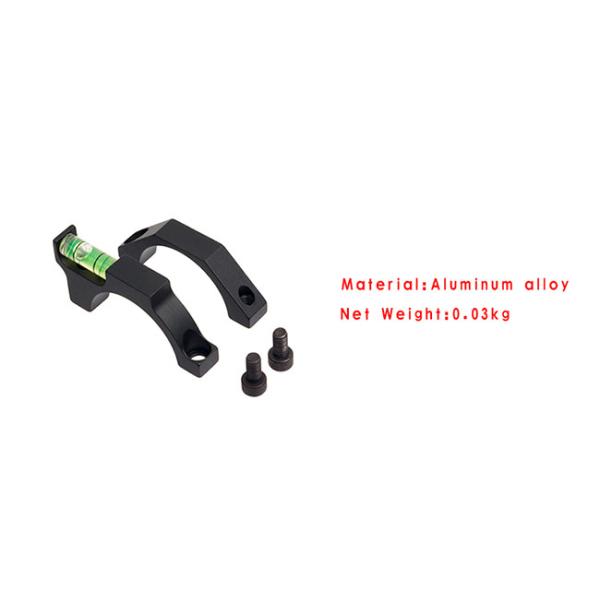 Hunting Riflescope Bubble Level Spirit For 25.4mm Tube Riflescope Sight Ring Mount