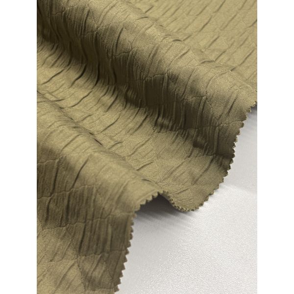 100% Polyester Spring And Autumn Hot Item, Niche Design, Diamond Shaped Foam Fabric 130CM 175G/M ²