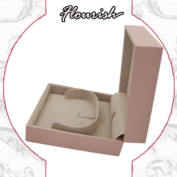 5000 PCS/Month Light Pink Strong Cardboard Bracelet Jewelry Gift Packaging Box for Paper/Card Board