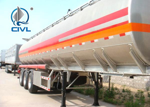 3 Axle Fuel Tanker Semi Trailer Trucks 45000 Liters 50000 Liters 60000 Liters