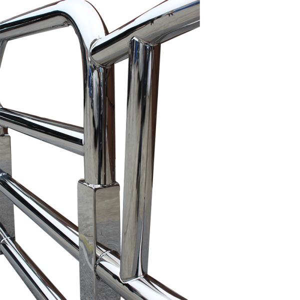 Pièces de carrosserie de camion lourds en acier inoxydable 304 luxueux, pare-buffle avant pour Cascadia Volvo Kenworth