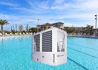 Fonte branca triplicar-se da baixa temperatura da água 1600L/H da reunião da bomba de calor da fonte de ar