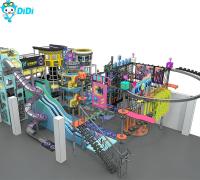 Slide de Tubos de Jogos Internos de Bolas Comerciais