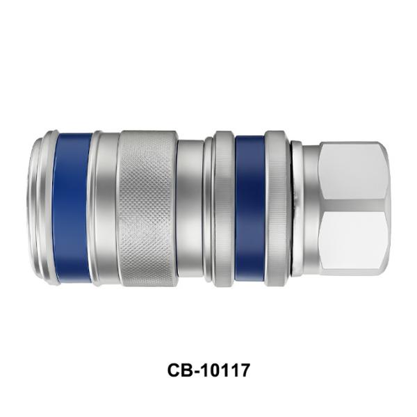 Flow Diameter 2.5mm Hydraulic Quick Connect Couplings 100Mpa 6.0L/Min