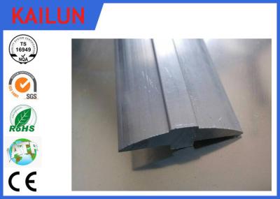 6063 Mill Finish Extruded Aluminium Carpet Trim , Aluminum I Bar Carpet To Carpet Transition Strip