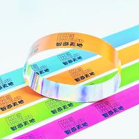 Las pulseras flash personalizadas de brillo, las pulseras personalizadas de color brillante