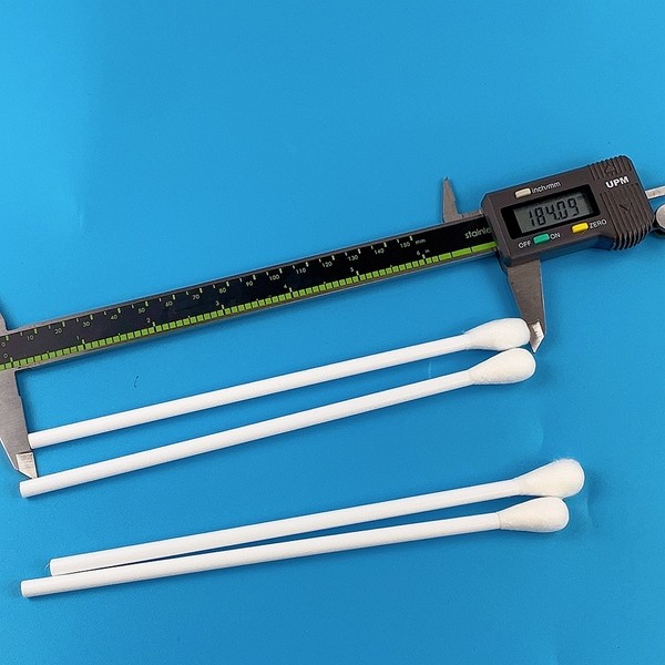 Пробирка хлопка 7,4 дюймов устранимая медицинская с большим главным отверстием на ручках чистки ручки