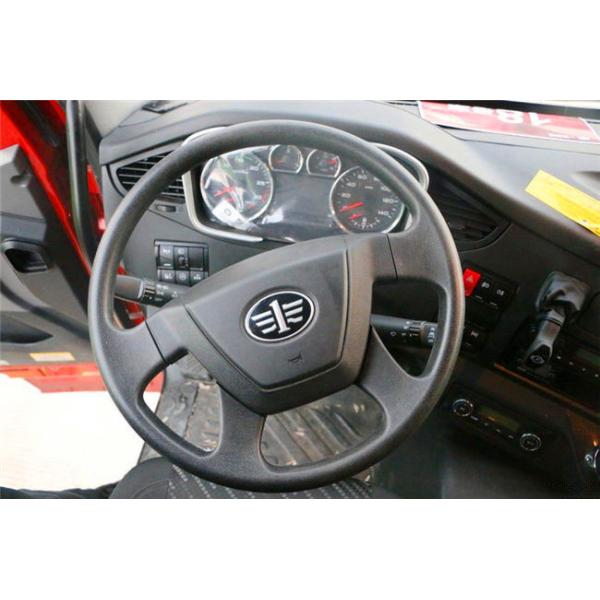 Large Capacity 8x4 FAW Diesel Fuel Storage Tank Truck Euro III Red Color