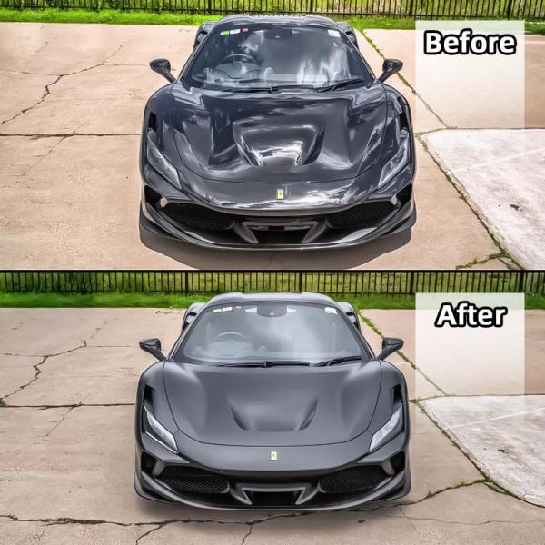 TPU Pro Matt 195 микронов Матовая защитная пленка для краски 7,5 миллилитра смазки