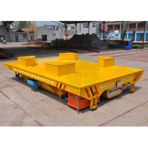 Professional Aluminum Mould Handling Equipment Transfer Vehicle Running On Steel Track