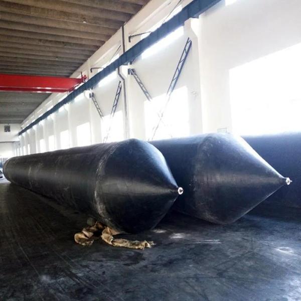 Balão de lançamento de navios de 2,5 m de durabilidade Balão de elevação de rolos inflável