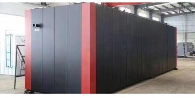 Une usine de traitement des eaux usées hospitalières respectueuse de l'environnement dotée d'une conception modulaire carrée