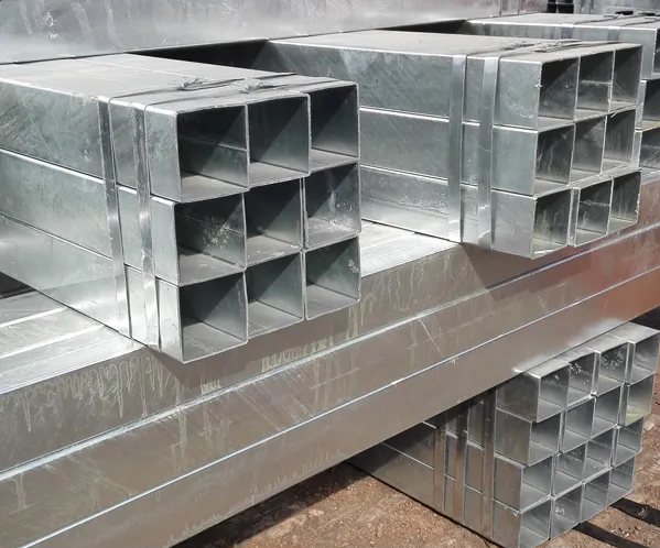 ISO Certificate HSS Galvanized Steel Tube Hot Dipped 25 X 25 Inch 16 Gauge