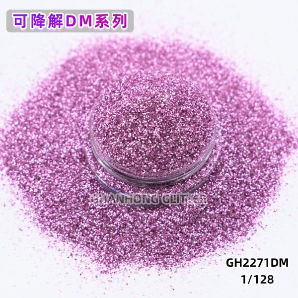 Customized PLA Biodegradable Glitter Bulk Powder For Christmas Decoration Makeup