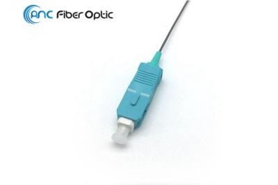 High Speed 0.9mm Fiber Optic Sc Pc Pigtail Multimode OM1 OM2 OM3 OM4 OM5