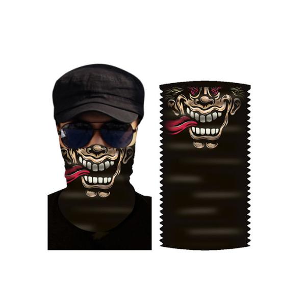Man Jogger Head 100% Polyester Neck Tube Bandanas