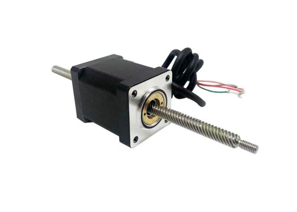 Nema 14 (35mm) hybrid stepper motor, bipolar, 4-lead, ACME lead screw,1.8° Step Angle,high performance.