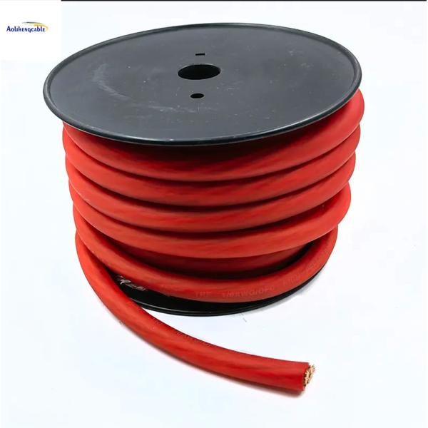 2-0 1-0 2 4 6 8 10AWG American Standard Automotive Heavy Duty Flexible Audio Cable