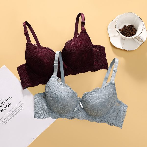 Best Selling Wholesale Lace Bra Women High Quality Push up Bra Lingerie Lace Sexy Ladies Bra
